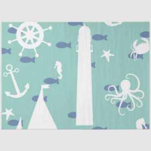 Just More Nautical Series Design 10 Tissue Paper