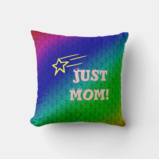 Just Mum Superstar Cushion (Front)