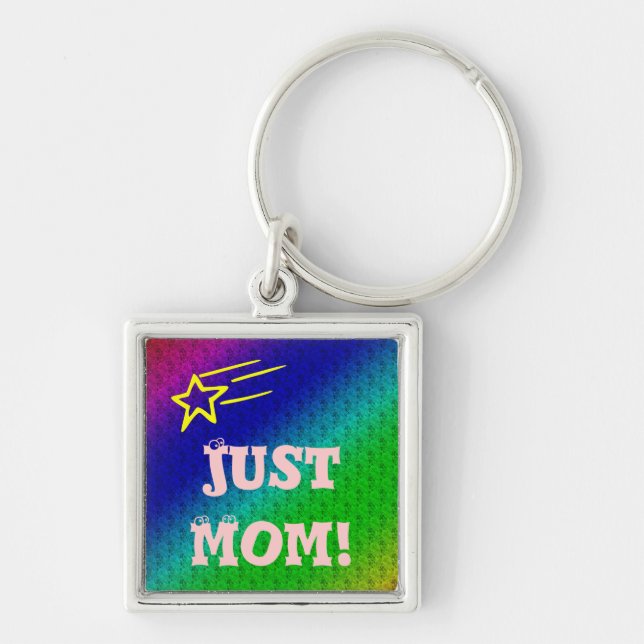Just Mum Superstar Key Ring (Front)