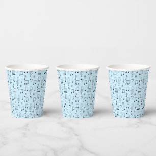 Just Noted Blue Paper Cups