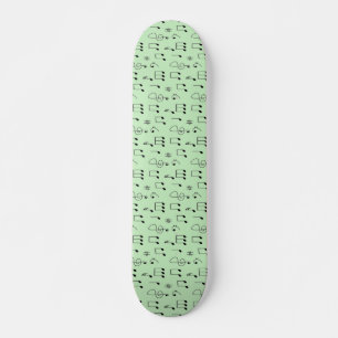 Just Noted Green Skateboard