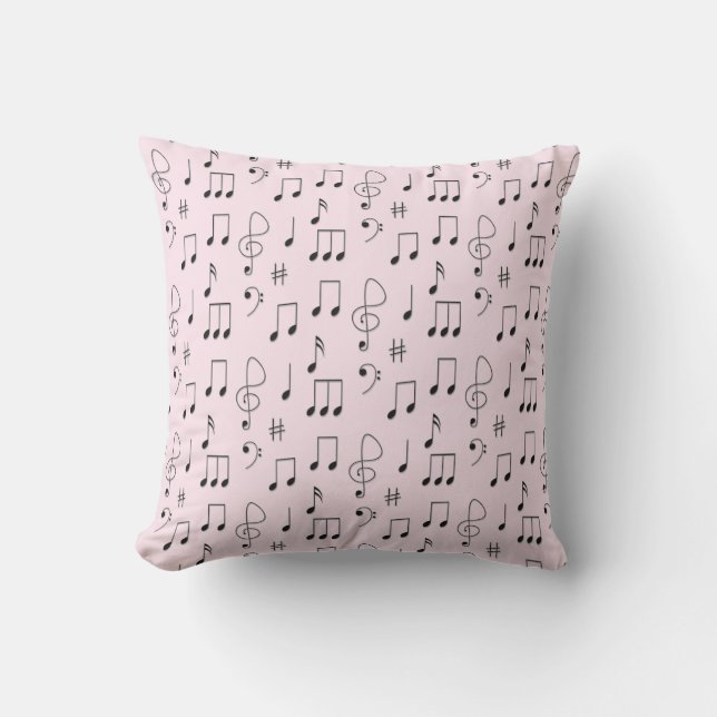 Just Noted Pink Cushion (Front)
