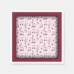Just Noted Pink Napkin