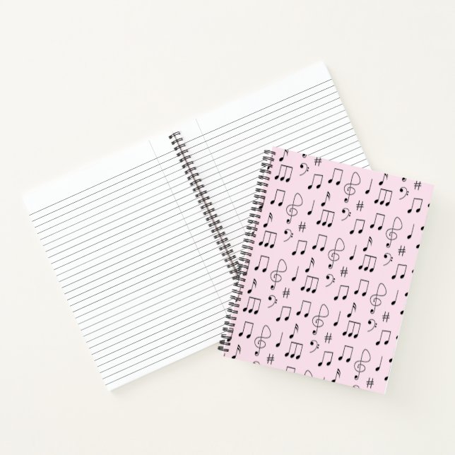 Just Noted Pink Notebook (Inside)