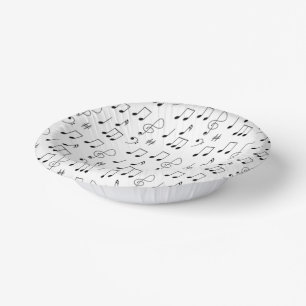 Just Noted White Paper Plate