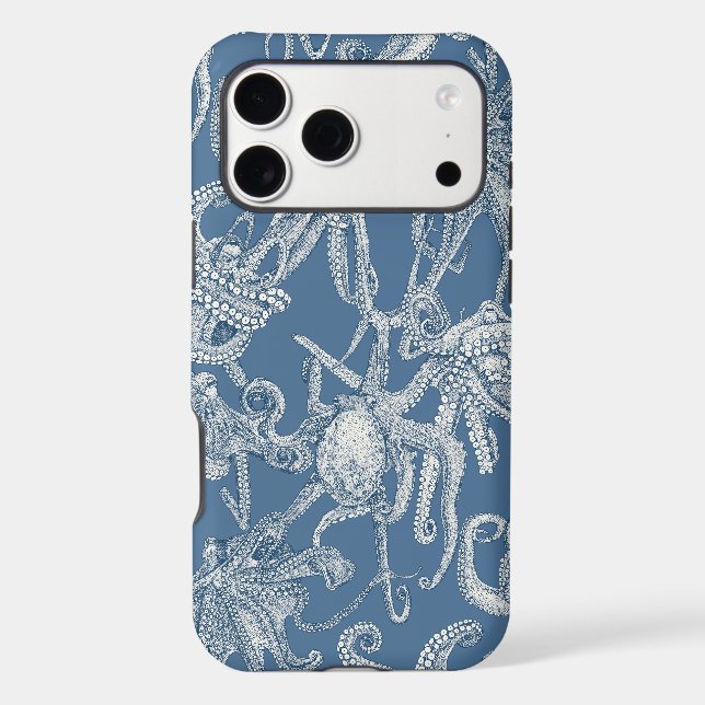 just octopuses cobalt denim (Back)