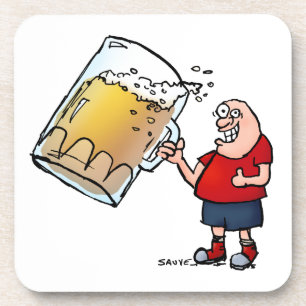 Just One BIG Beer Guy Coaster