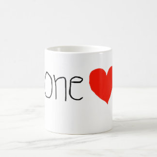 Just one heart! Custom Coffee Mugs!! Mug
