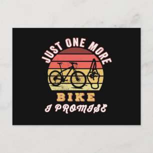 Just one more bike I promise Postcard