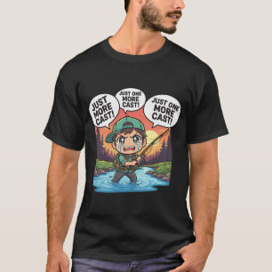 Just One More Cast Senpai T-Shirt