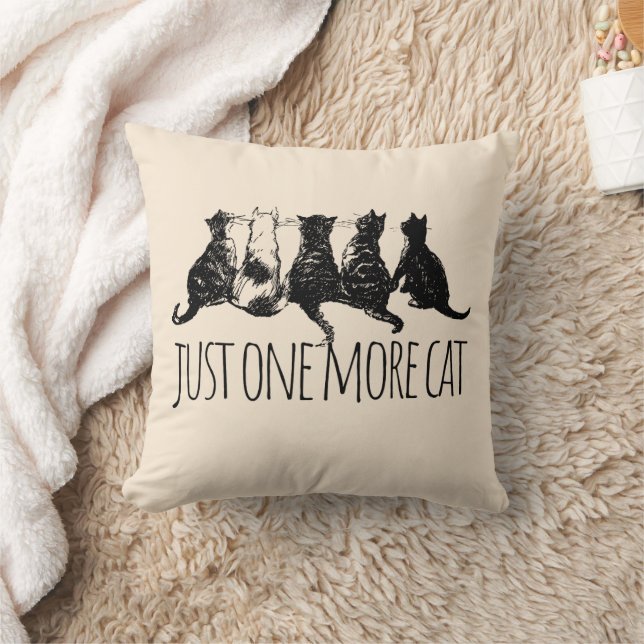 Just One More Cat Parent Cushion (Blanket)