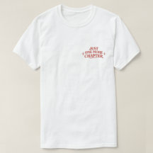 Just One More Chapte Cute Bookish Gift for Reader