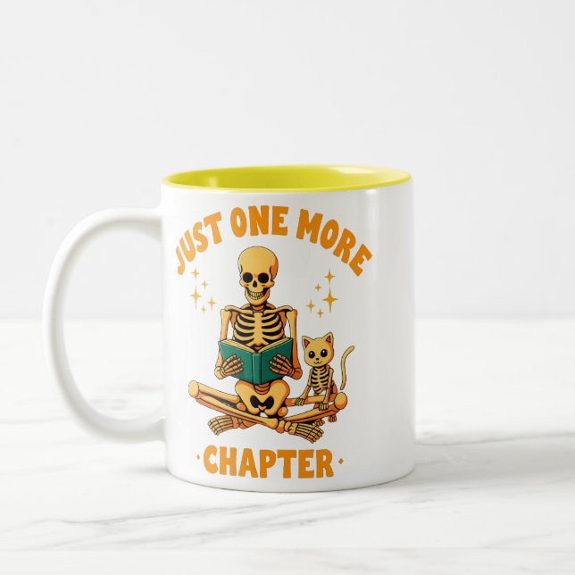 Just One More Chapter 11 oz. Ceramic Mug (Left)
