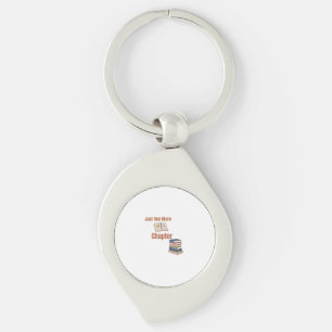 • Just One More Chapter Book Lover Aesthetic Keych Key Ring