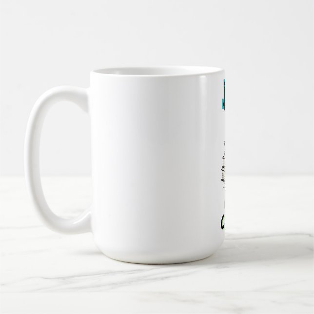 Just One More Chapter Cat Coffee Mug (Left)