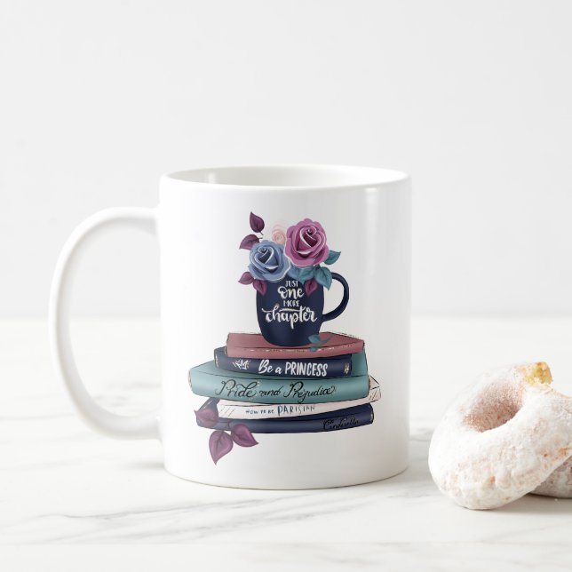 Just One More Chapter Coffee Mug (With Donut)