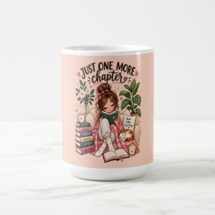 Just One More Chapter – Cosy Book Lover Coffee Mug