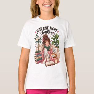 Just One More Chapter – Cosy Book Lover  T-Shirt