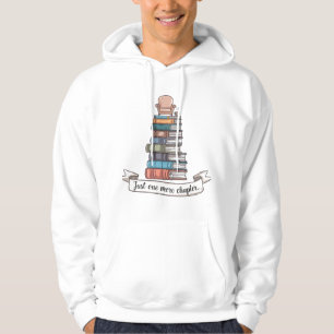 Just One More Chapter - Cozy Book Lover Design Hoodie