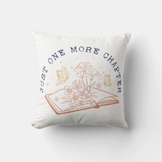 Just One More Chapter Cushion