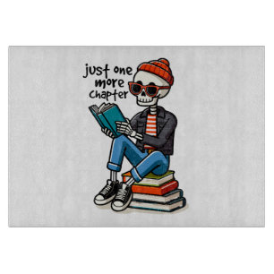 Just One More Chapter Cutting Board
