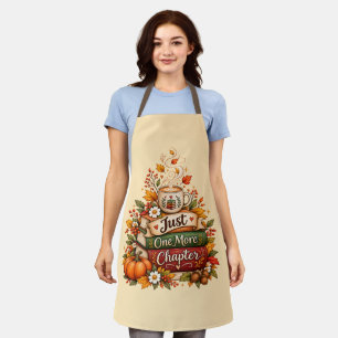 Just One More Chapter - Fall Book Lover Planner Apron