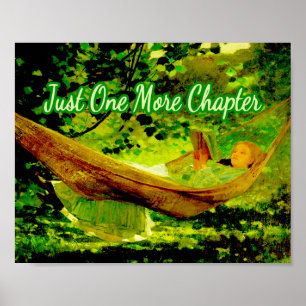 Just One More Chapter. Hammock by Winslow Homer  Poster