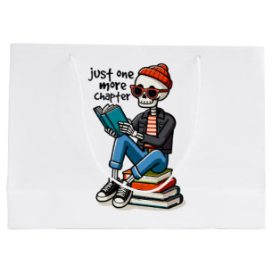 Just One More Chapter Large Gift Bag