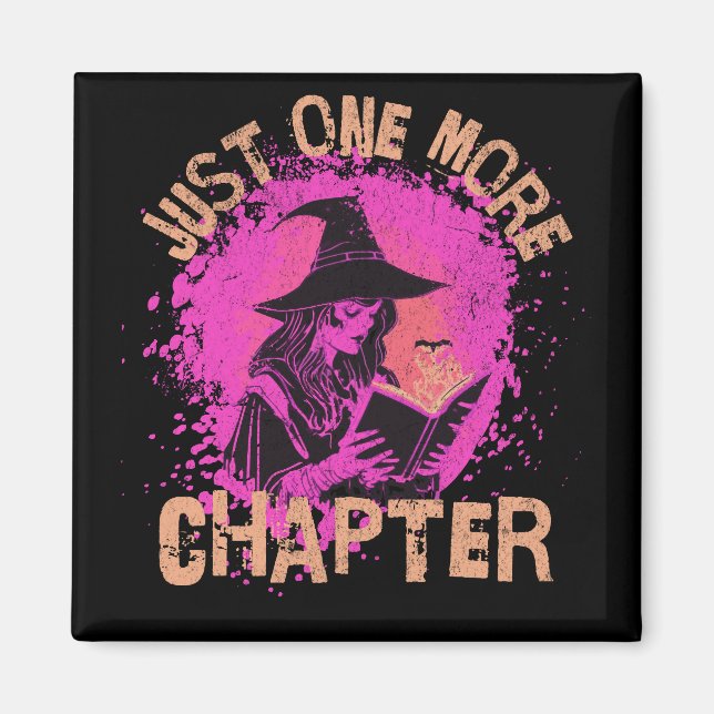 Just one more chapter magnet (Front)