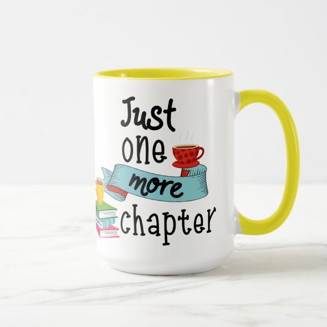 Just One More Chapter Mug (Right)