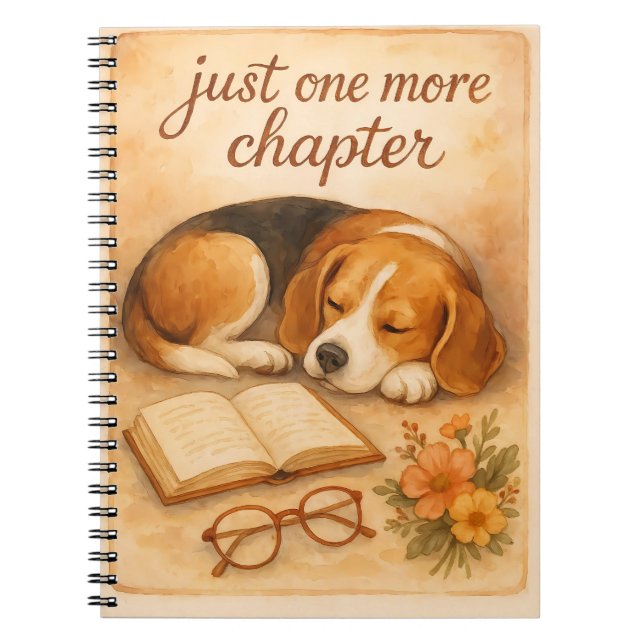 Just One More Chapter Notebook (Front)