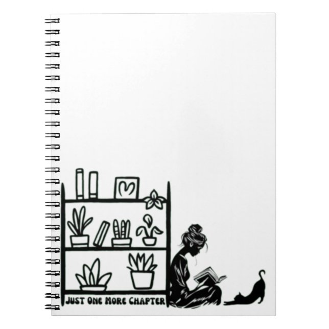 Just One More Chapter Notebook (Front)