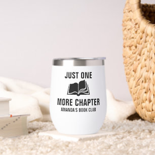 Just One More Chapter Personalised Book Club Name