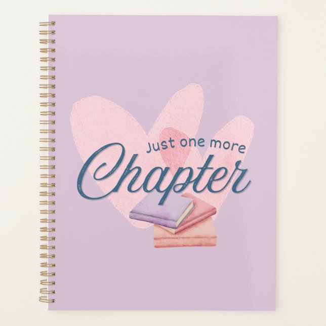 Just One More Chapter Planner (Front)