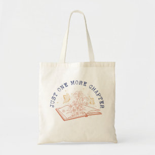Just one more chapter tote bag