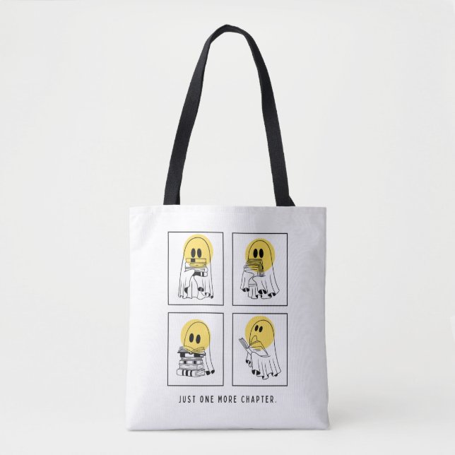 Just one more chapter  tote bag (Front)