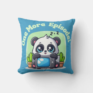 Just One More Episode Cushion