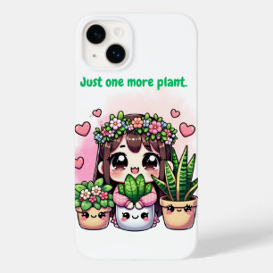 "Just one more plant - Adorable design for kawaii Case-Mate iPhone 14 Plus Case