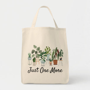 Just One More Plant Shirt, Plant Lady Gardening Tote Bag
