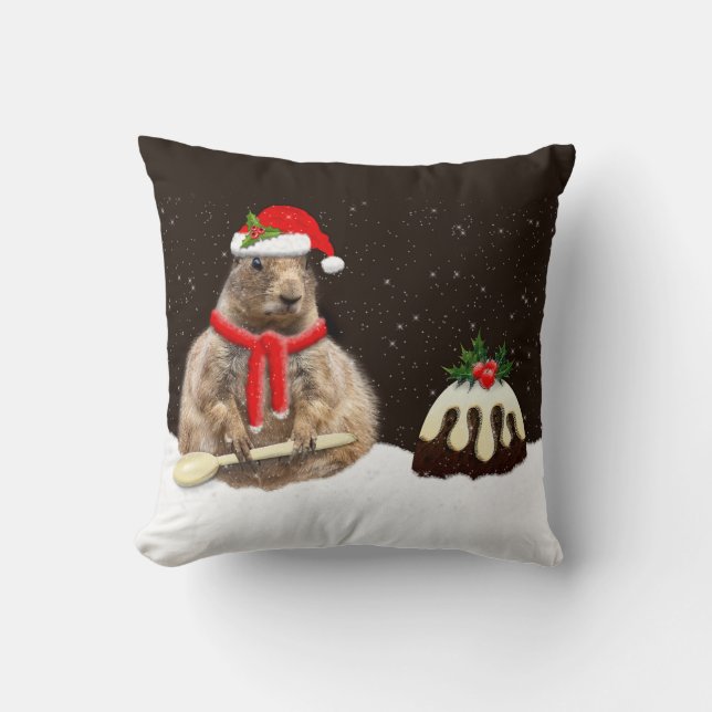 Just One More Pud Pillow (Front)