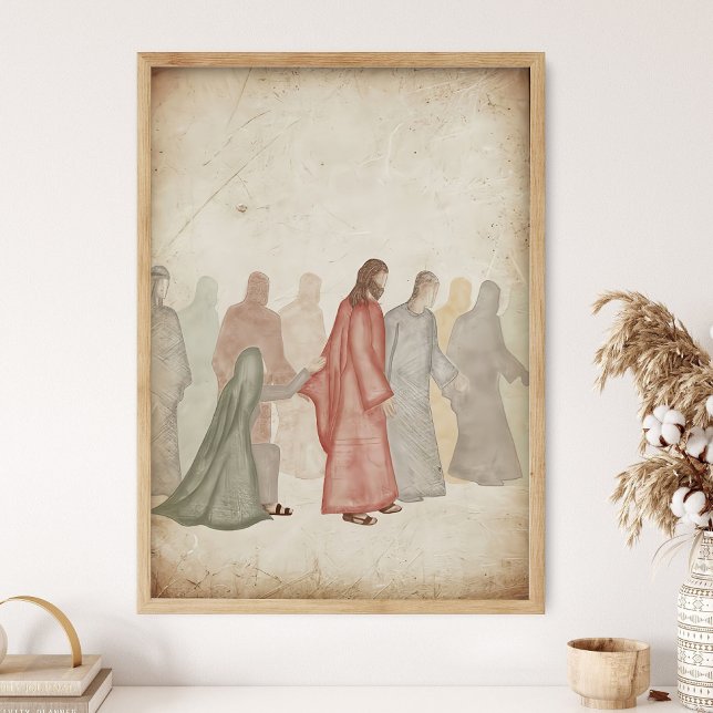 Just one touch from Jesus _Scripture Wall Art, Bib Poster (Creator Uploaded)