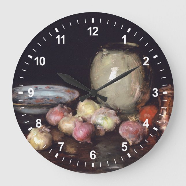Just Onions Large Clock (Front)