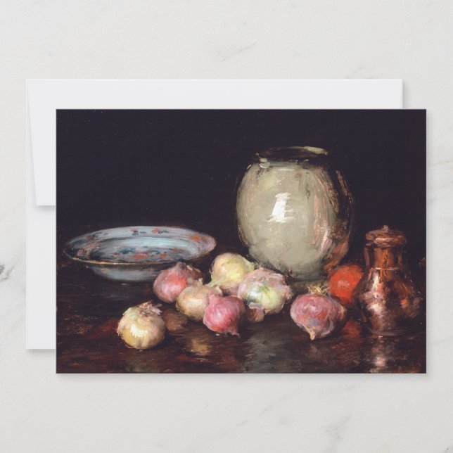 Just Onions | William Merritt Chase (Front)