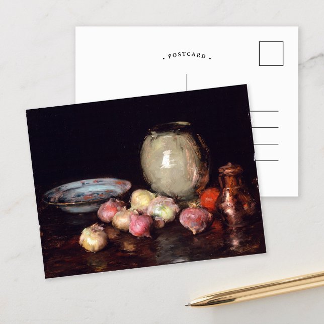 Just Onions | William Merritt Chase Postcard (Creator Uploaded)