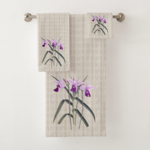 Just Orchids Bath Towel Set