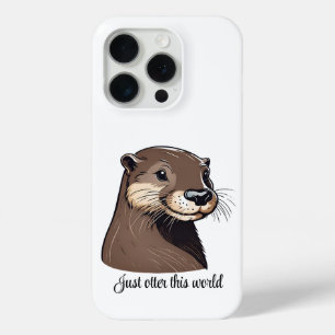 Just Otter This World iPhone 15 Pro Case