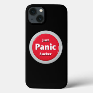 Just Panic Button Sucker iPhone 13 Case