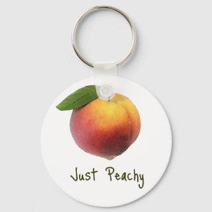 Just Peachy Key Ring