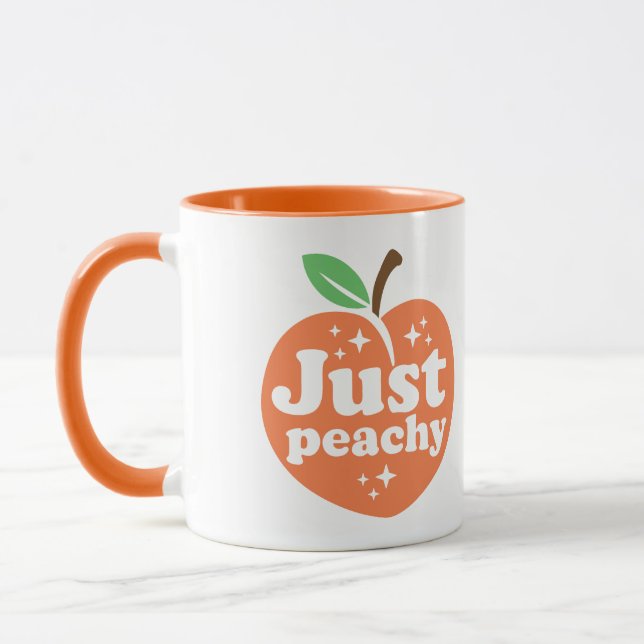 Just Peachy Mug (Left)