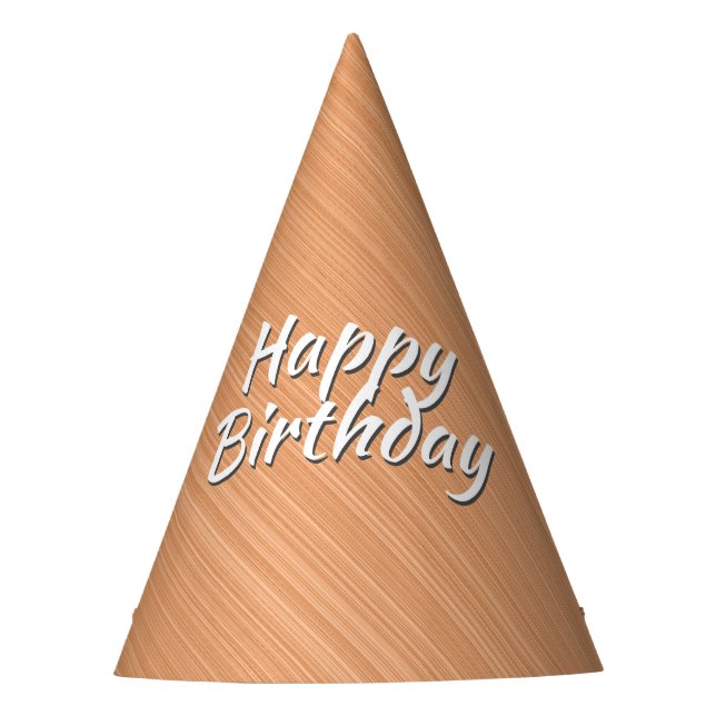 Just Peachy Party Hat (Front)